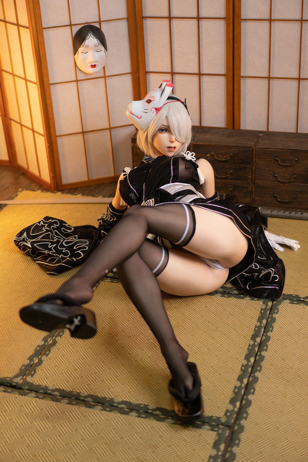 Yorha 2B sexpuppe (Game Lady 171cm E-cup Nr.24 Silikon)