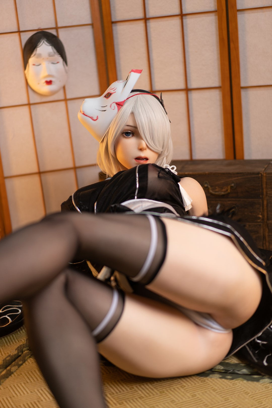 Yorha 2B sexpuppe (Game Lady 171cm E-cup Nr.24 Silikon)