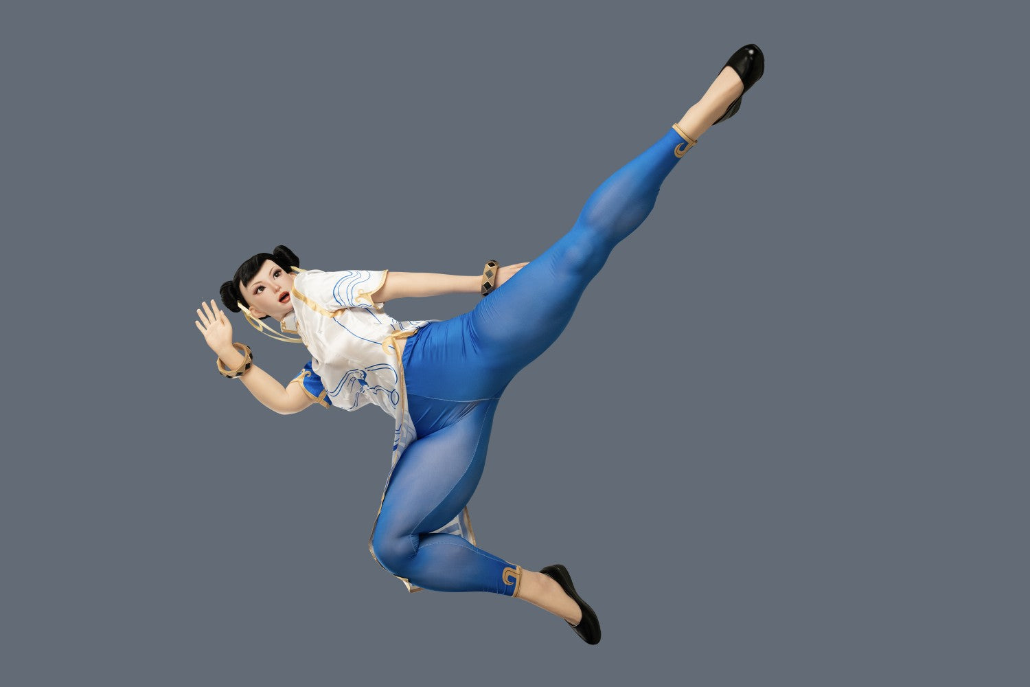 Chun Li sexpuppe (Game Lady 169cm F-cup Nr.47-1 Silikon)