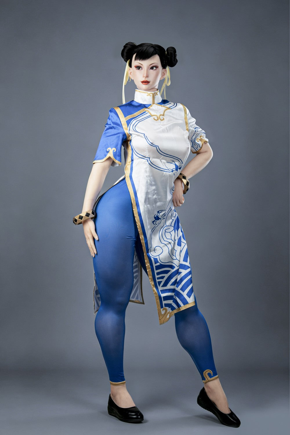 Chun Li sexpuppe (Game Lady 169cm F-cup Nr.47-1 Silikon)