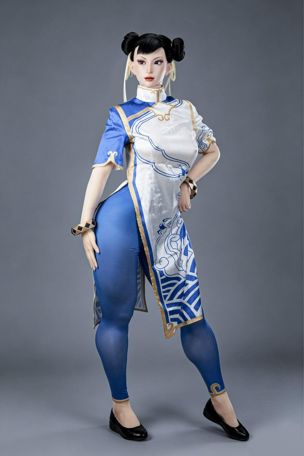 Chun Li sexpuppe (Game Lady 169cm F-cup Nr.47-1 Silikon)