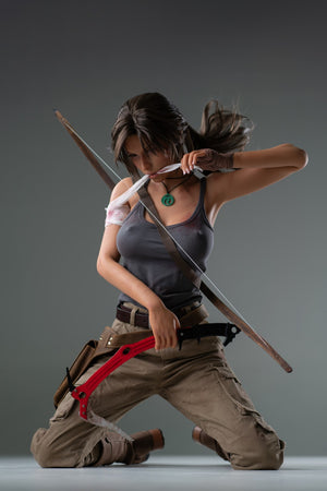 Lara Croft sexpuppe (Game Lady 166 cm e-cup Nr. 20 Silikon)