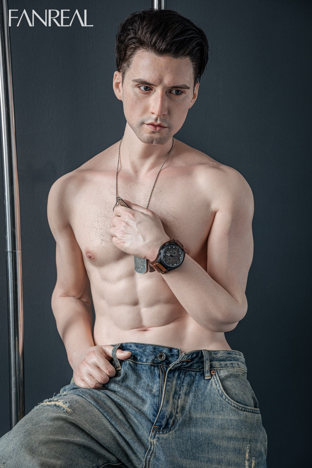 Henry Male sexpuppe (FanReal Doll 173cm Silikon)