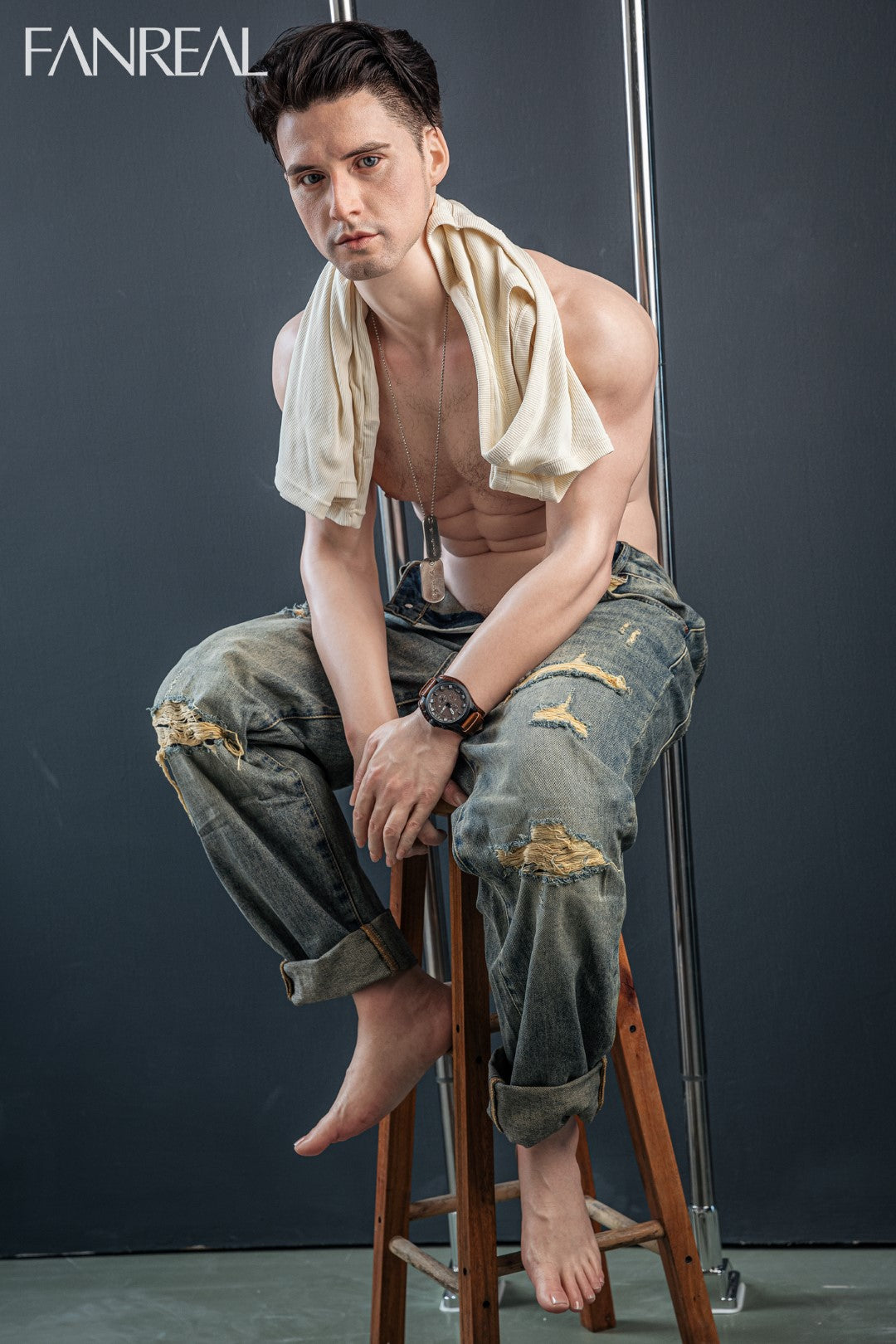 Henry Male sexpuppe (FanReal Doll 173cm Silikon)