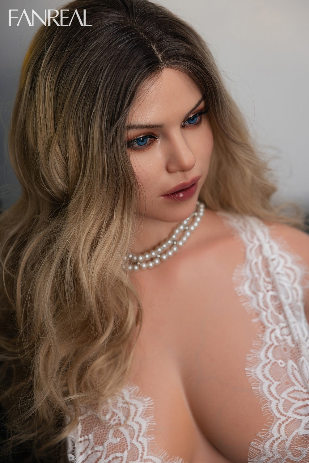 Carlee Torso sexpuppe (FanReal Doll 95cm G-cup Silikon)