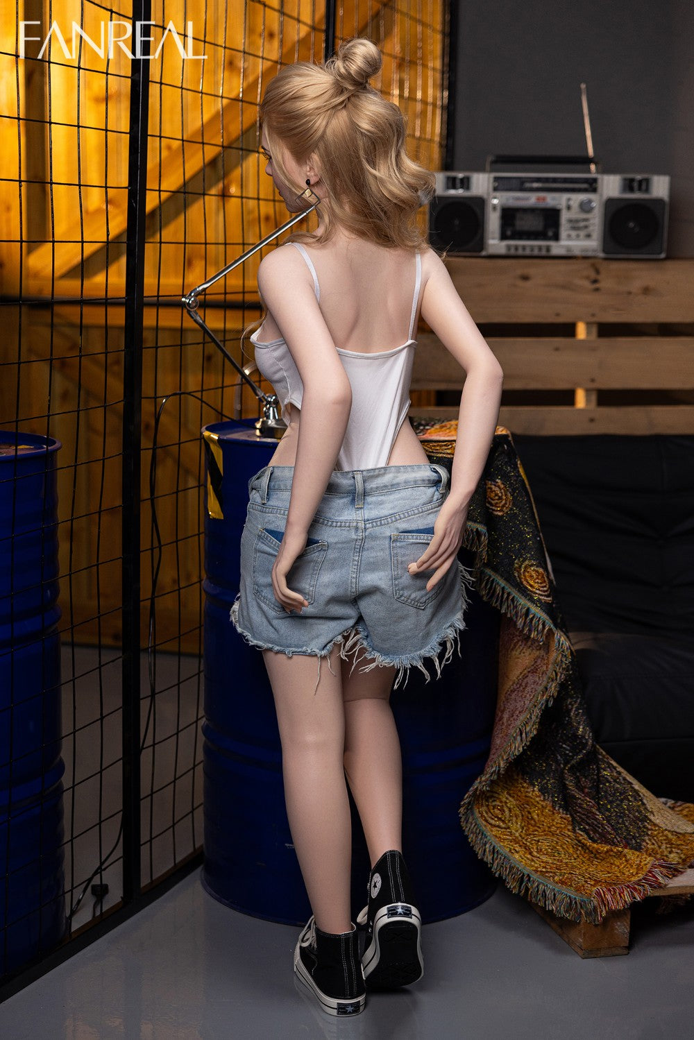 Gina sexpuppe (FanReal Doll 155cm F-cup RST Silikon)