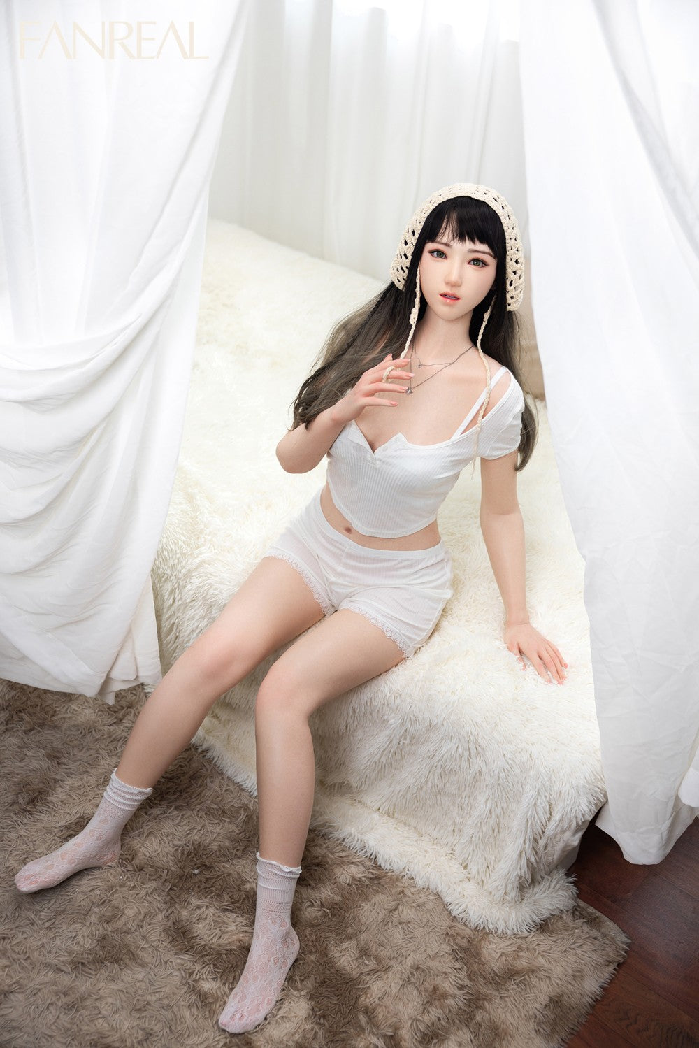 Jia Sex doll (FanReal Doll 158cm B-cup silicone)