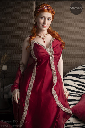 Lucretia sexpuppe (Starpery 165 cm G-cup TPE+Silikon)