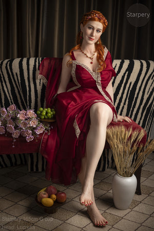 Lucretia sexpuppe (Starpery 165 cm G-cup TPE+Silikon)