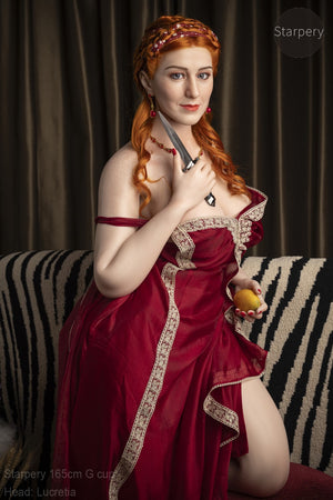 Lucretia sexpuppe (Starpery 165 cm G-cup TPE+Silikon)