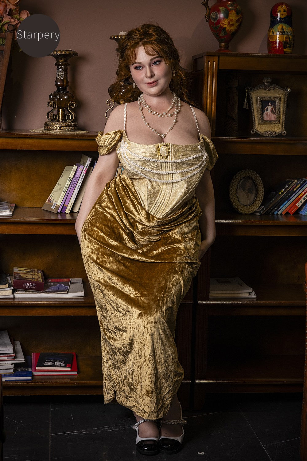 Elfenbein sexpuppe (Starpery 161cm H-cup TPE+Silikon)