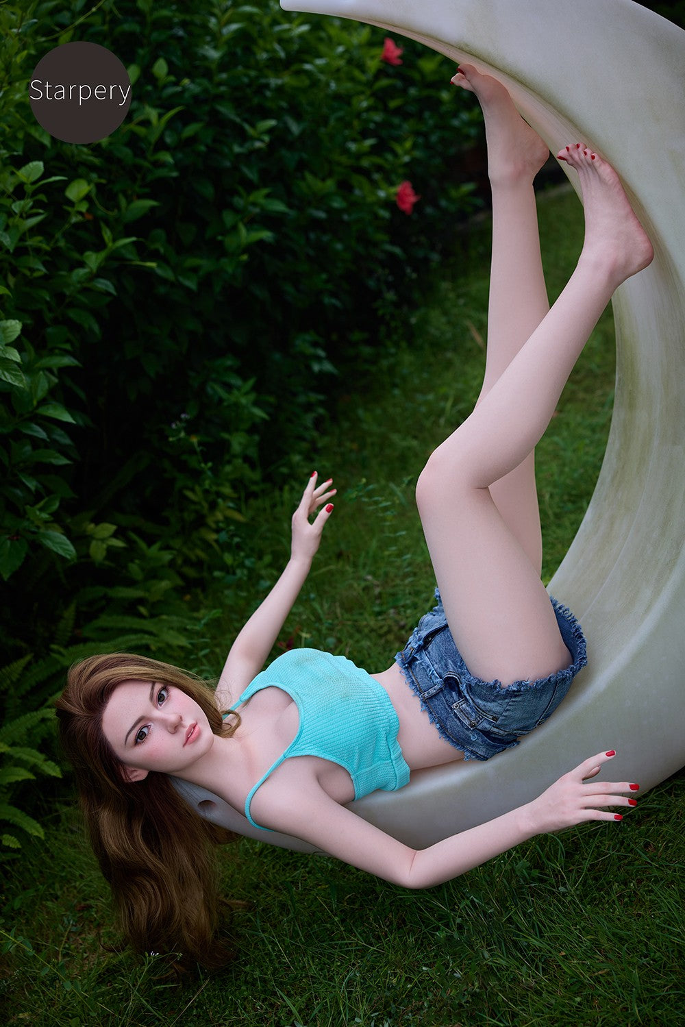 Süßigkeiten sexpuppe (Starpery 159cm E-cup TPE+Silikon)