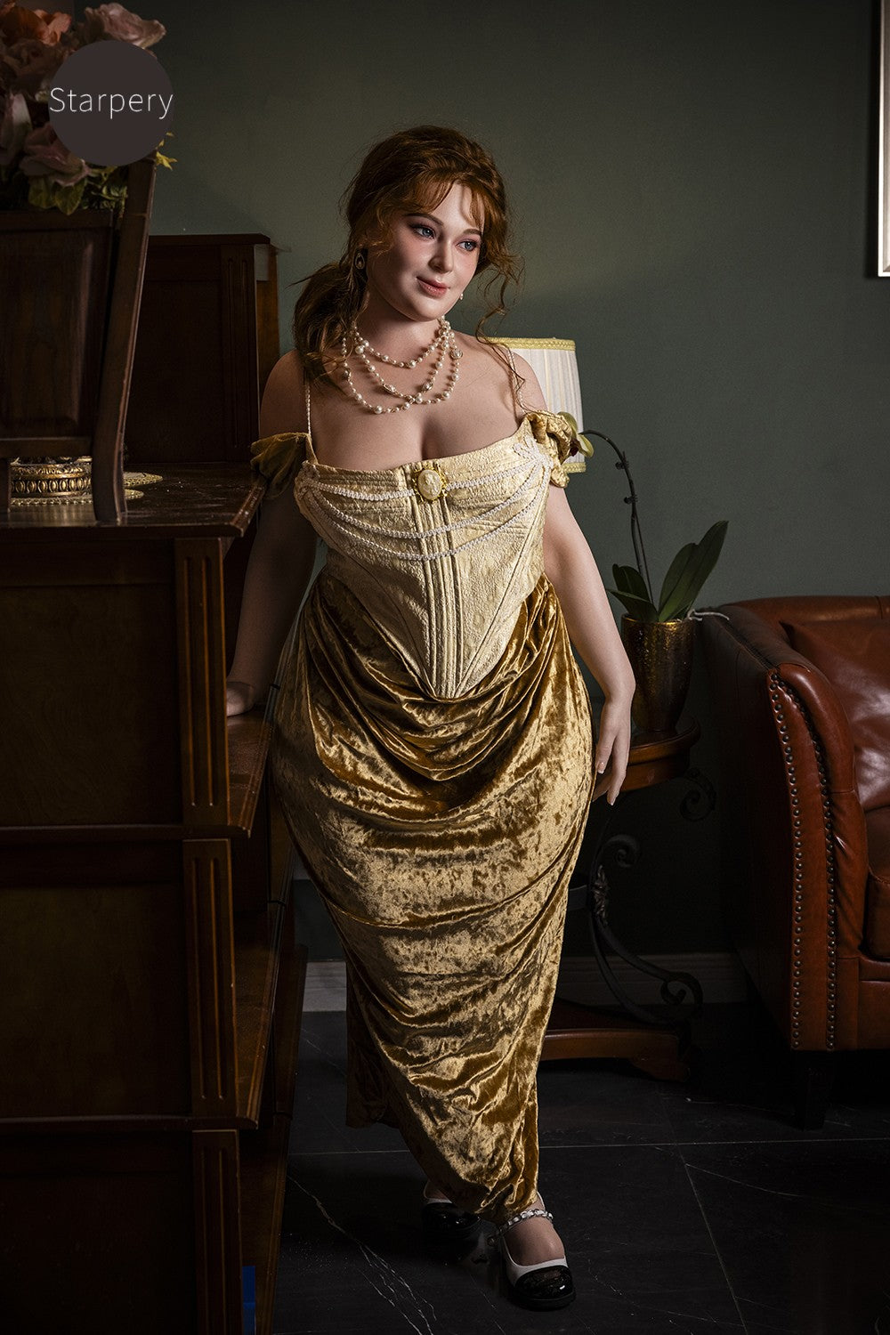 Elfenbein sexpuppe (Starpery 161cm H-cup TPE+Silikon)