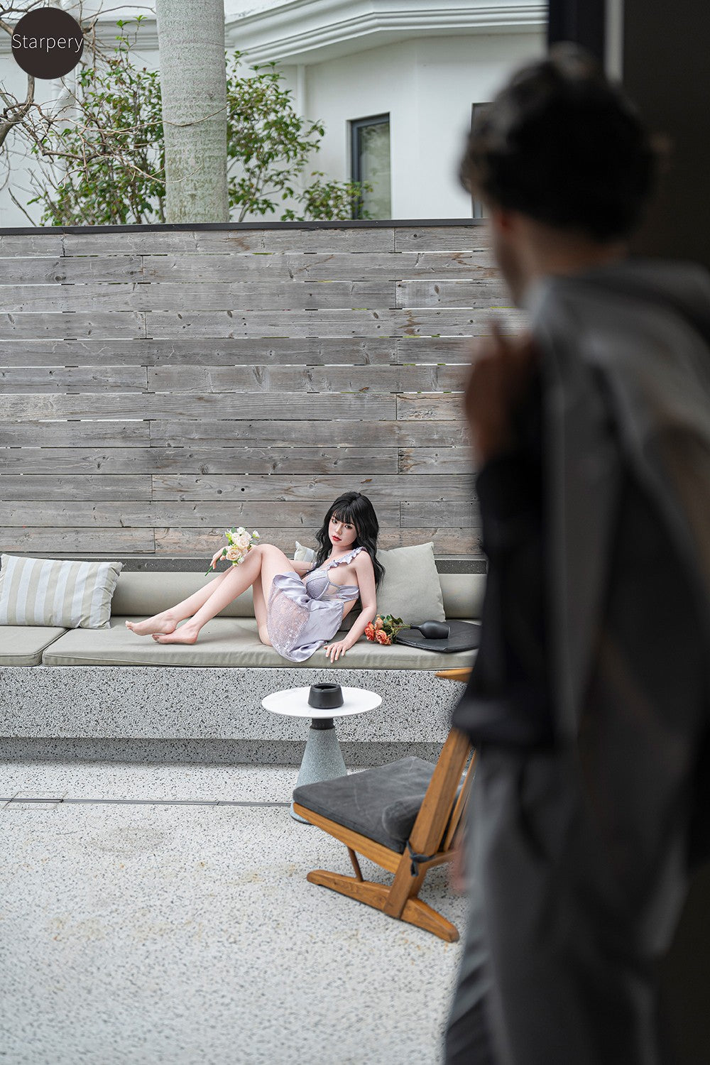 Barbara sexpuppe (Starpery 171cm D-cup TPE+Silikon)