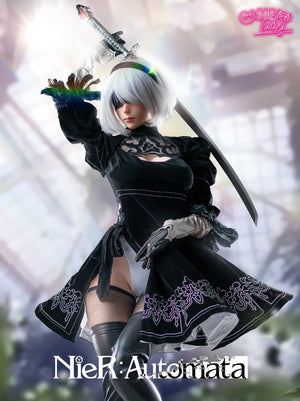 Yorha 2b sexpuppe (Game Lady 171cm ecup Nr. 18 Silikon)