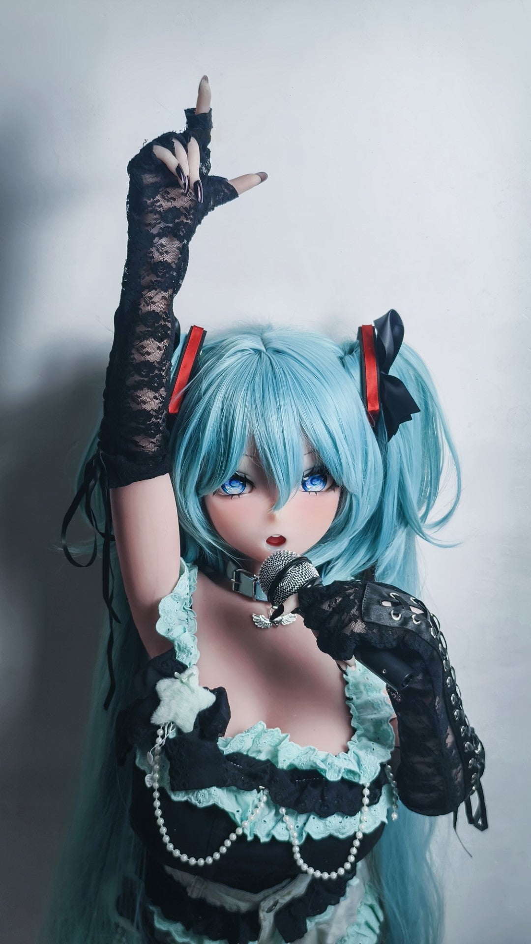 Hatsuna Miku Sex doll (Elsa Babe 148cm RAD014 silicone)