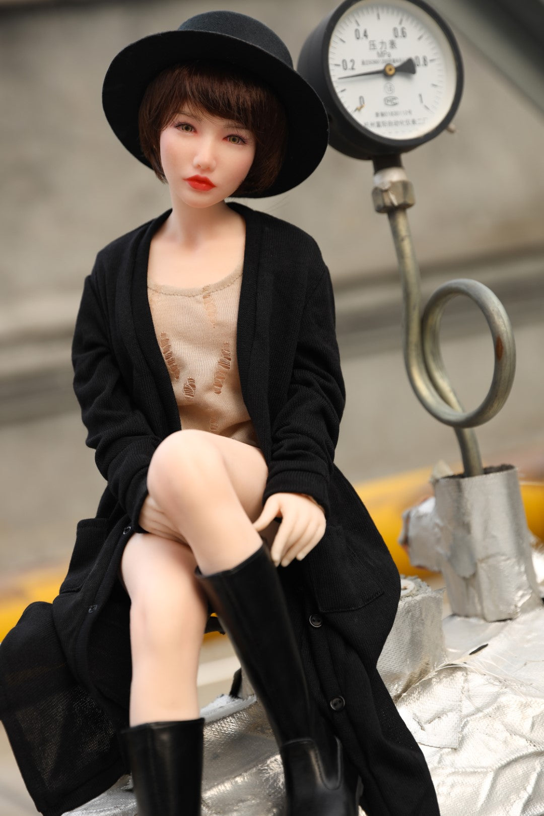 Rapa sexpuppe (Climax Doll Mini 60 cm B-cup Silikon)