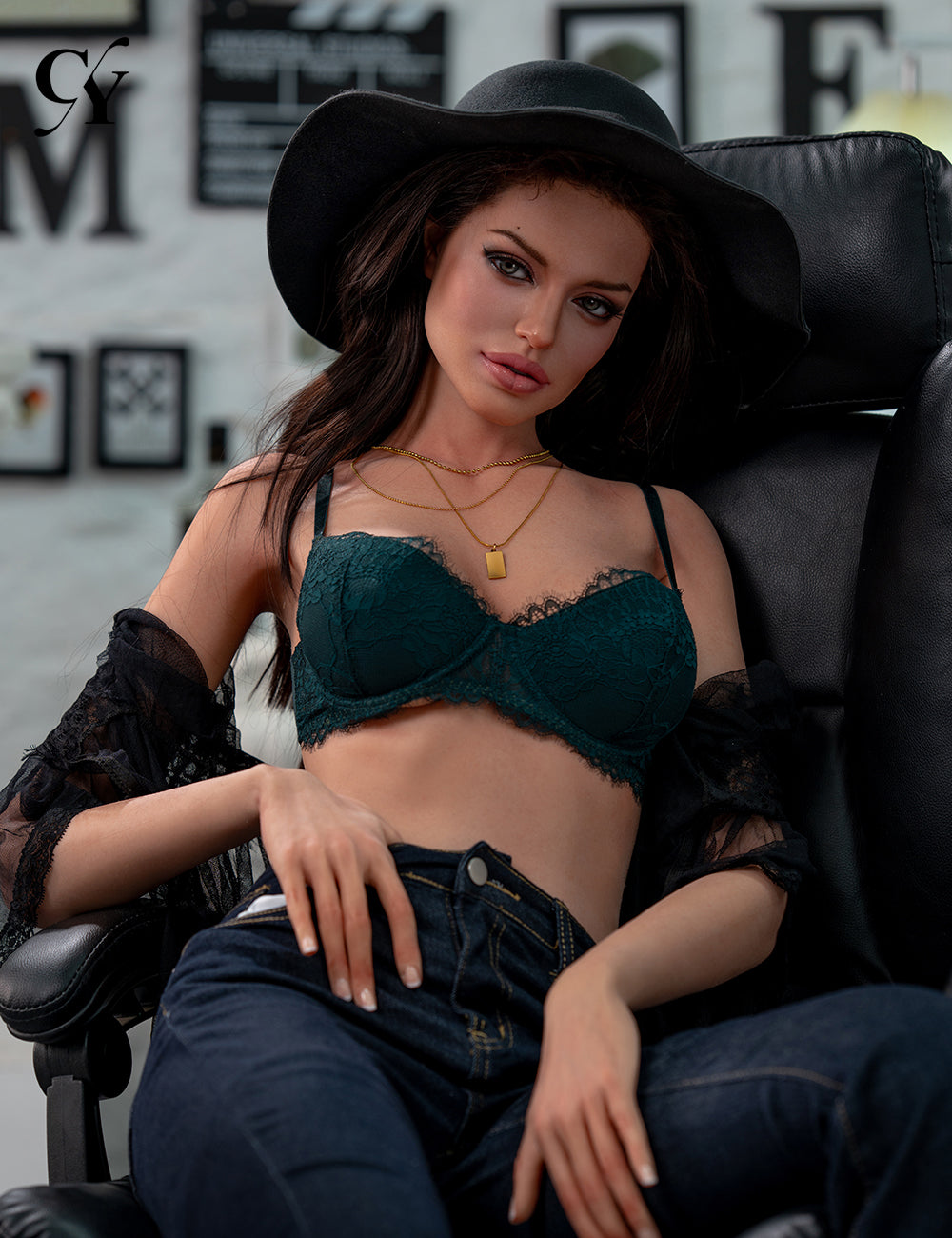 Scarlett sexpuppe (TOP CYDOLL 170 cm d-cup TPE+Silikon)