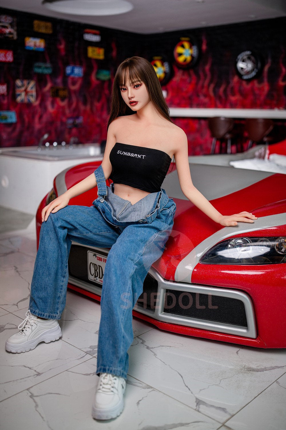 Beryll sexpuppe (SHEDOLL 158cm C-cup #SH004 TPE+Silikon)