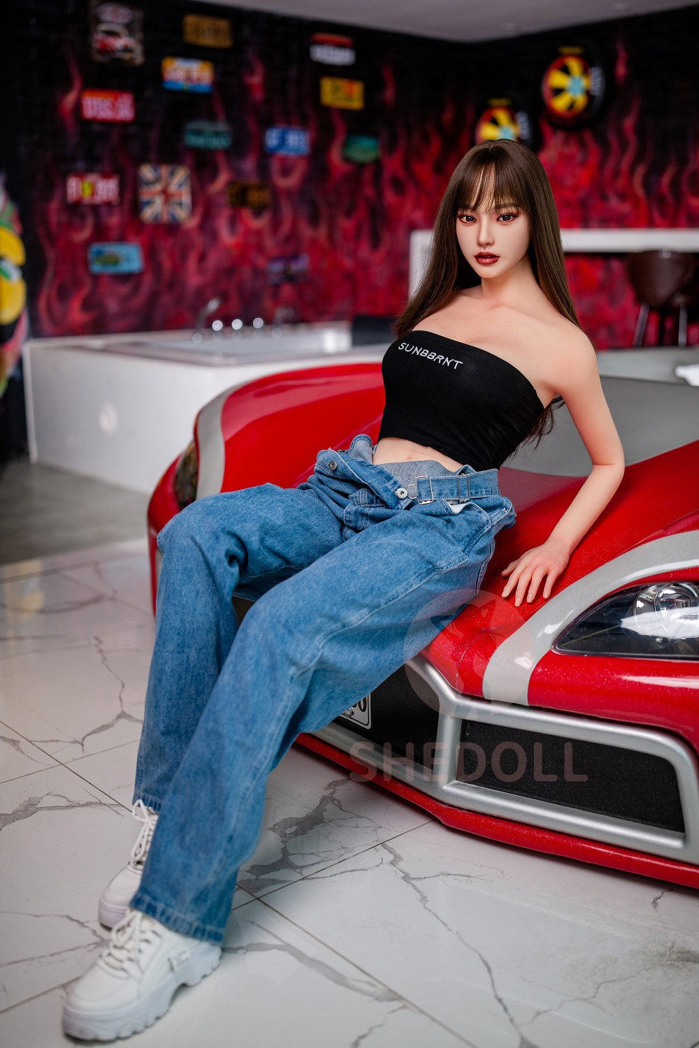 Beryll sexpuppe (SHEDOLL 158cm C-cup #SH004 TPE+Silikon)