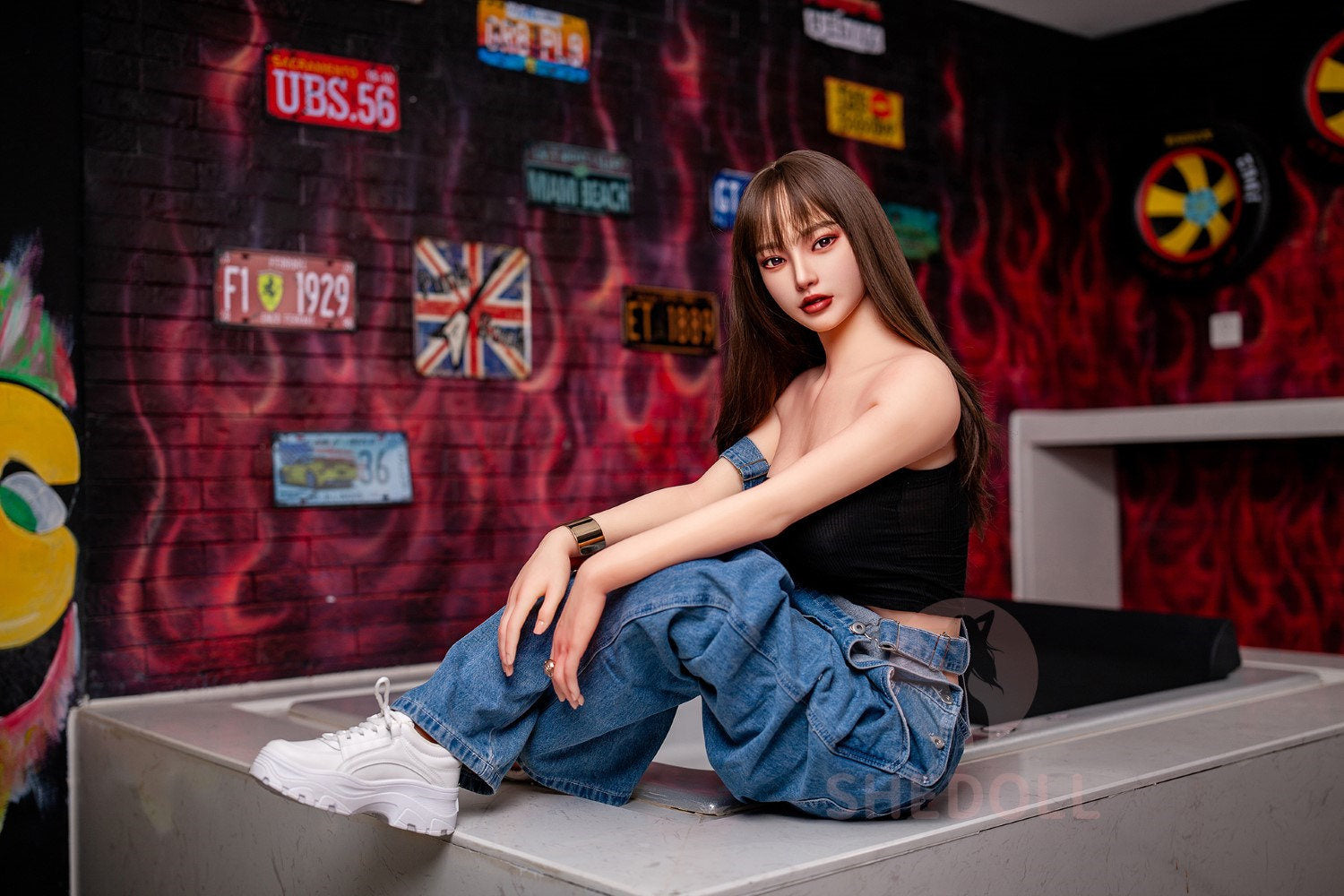 Beryll sexpuppe (SHEDOLL 158cm C-cup #SH004 TPE+Silikon)