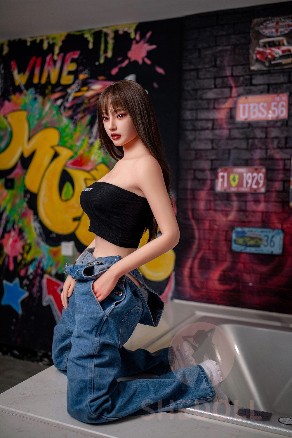 Beryll sexpuppe (SHEDOLL 158cm C-cup #SH004 TPE+Silikon)