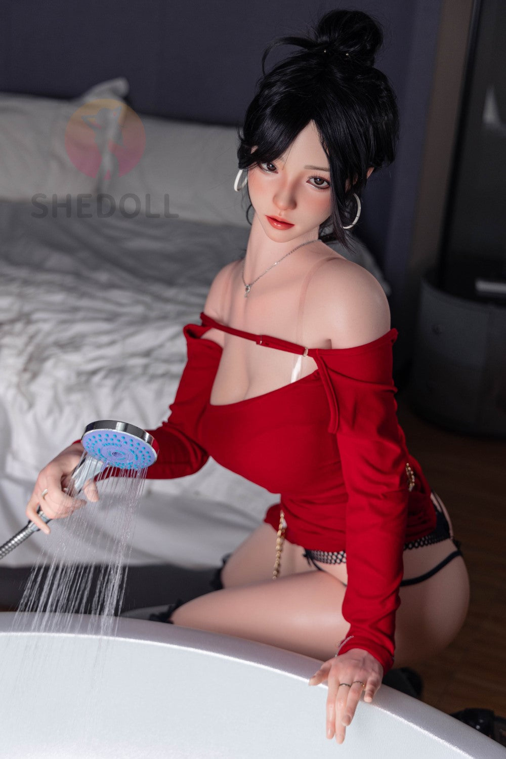 Rose sexpuppe (SHEDOLL 165cm E-cup #SH051 2.0 Silikon)