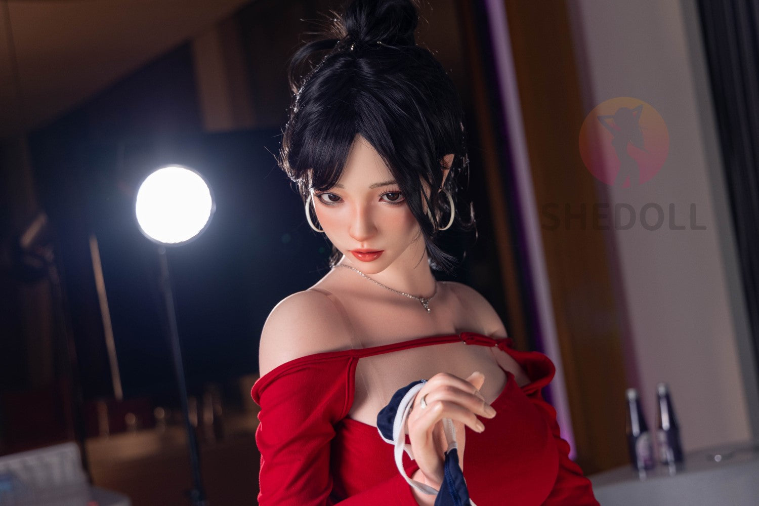 Rose sexpuppe (SHEDOLL 165cm E-cup #SH051 2.0 Silikon)