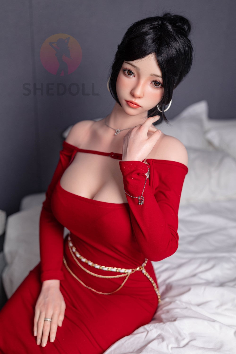Rose sexpuppe (SHEDOLL 165cm E-cup #SH051 2.0 Silikon)
