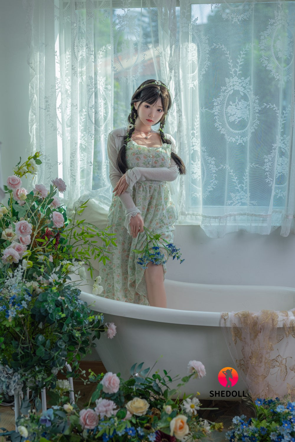 Kalk sexpuppe (SHEDOLL 158cm C-cup #SH100 2.0 Silikon)