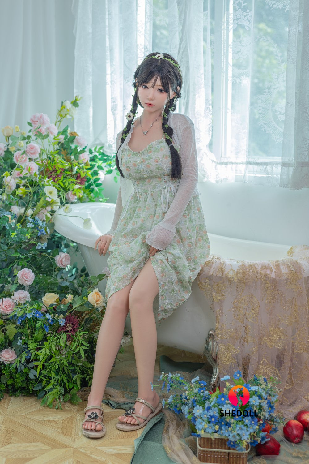 Kalk sexpuppe (SHEDOLL 158cm C-cup #SH100 2.0 Silikon)