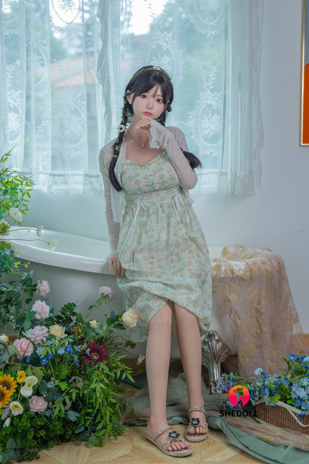 Kalk sexpuppe (SHEDOLL 158cm C-cup #SH100 2.0 Silikon)