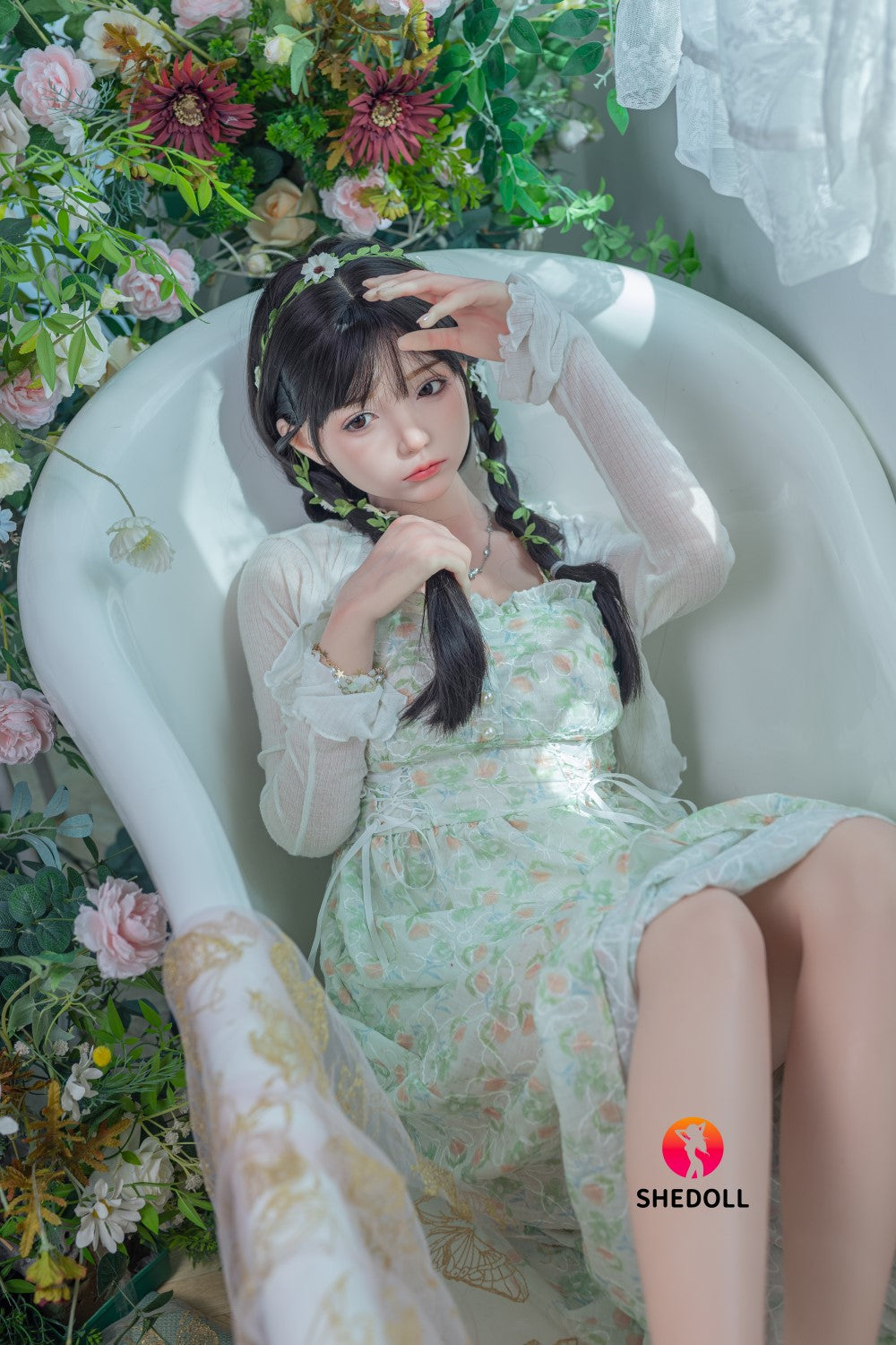 Kalk sexpuppe (SHEDOLL 158cm C-cup #SH100 2.0 Silikon)