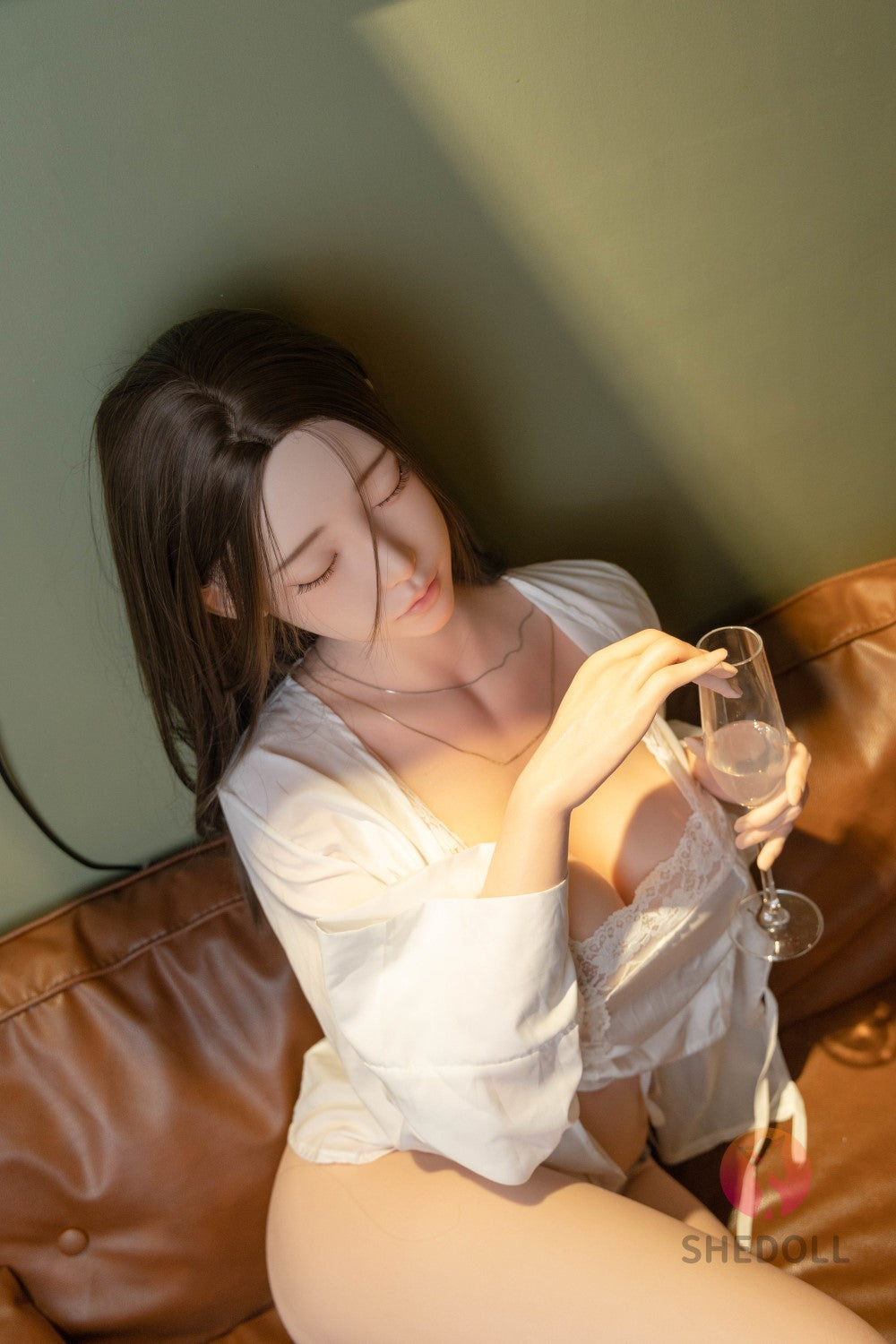 Schlafende Cheryl sexpuppe (SHEDOLL 165cm E-cup #SH101 2.0 Silikon)