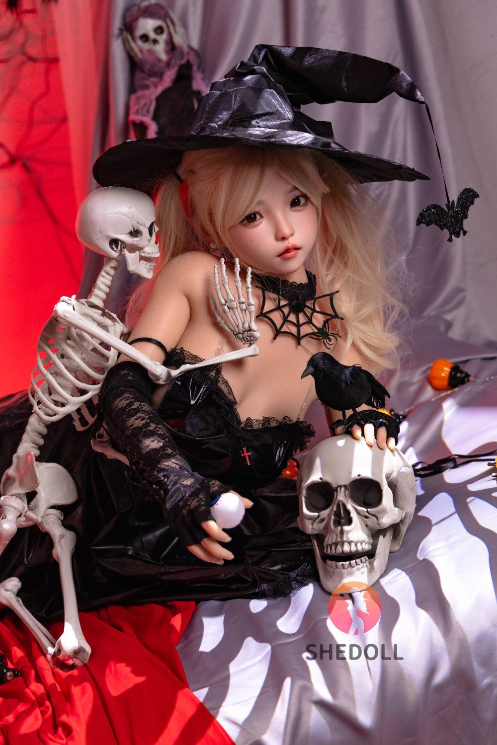Süßigkeiten sexpuppe (SHEDOLL 148 cm d-cup #SH148 2.0 Silikon)