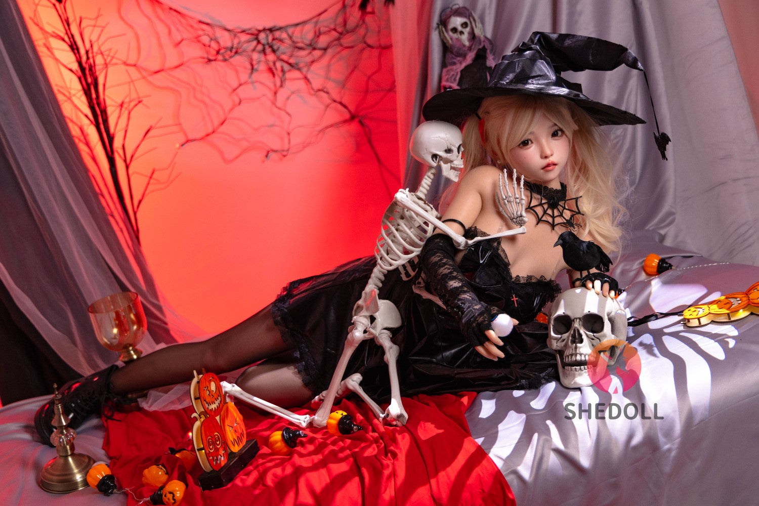 Süßigkeiten sexpuppe (SHEDOLL 148cm D-cup #SH148 2.0 Silikon)