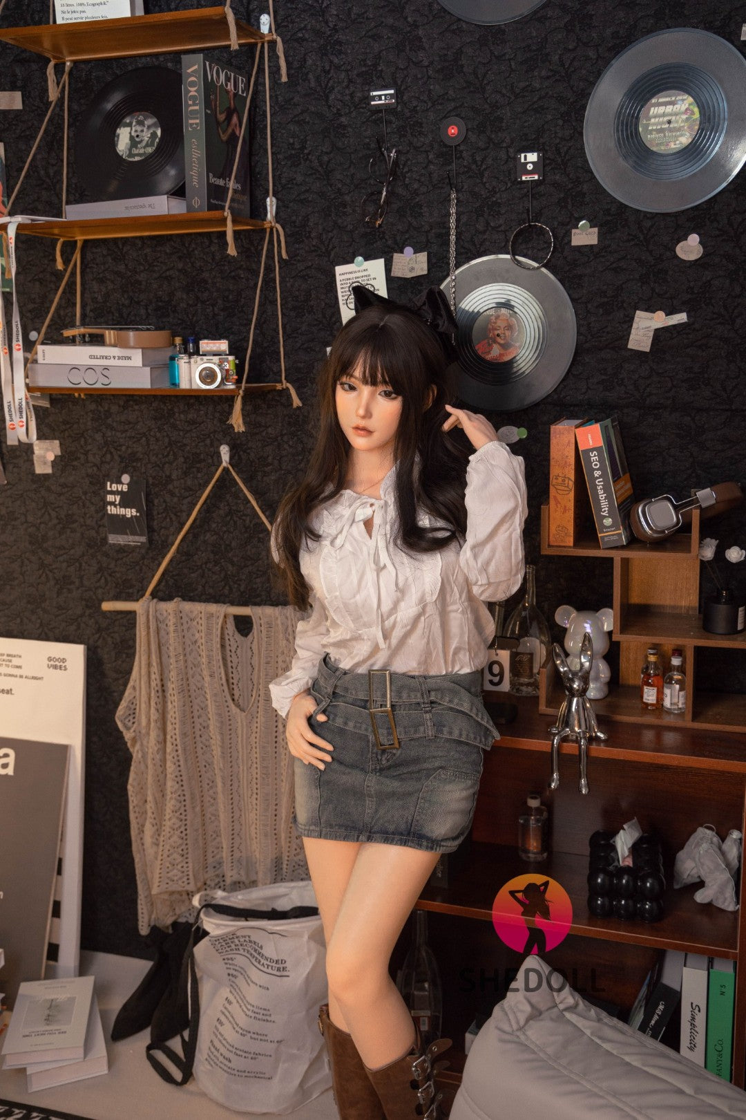 Vesper sexpuppe (SHEDOLL 158cm C-cup #SH155 Silikon)