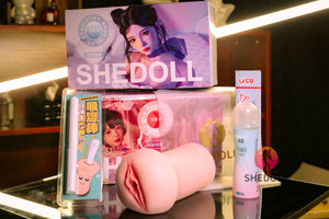 Realistic masturbator (SHEDOLL #SH160 silicone & TPE)