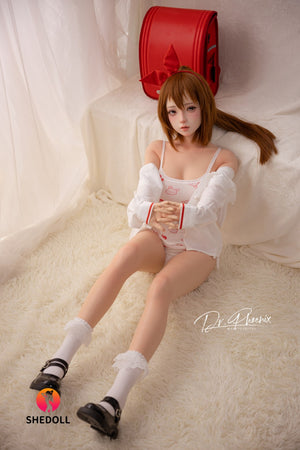 Lemon sexpuppe (SHEDOLL 148 cm d-cup #SH182 Silikon)