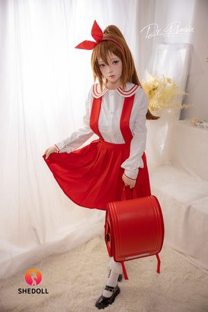 Lemon sexpuppe (SHEDOLL 148 cm d-cup #SH182 Silikon)