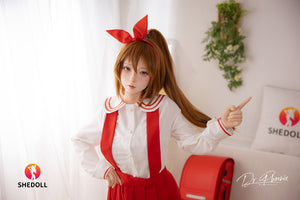 Lemon sexpuppe (SHEDOLL 148 cm d-cup #SH182 Silikon)