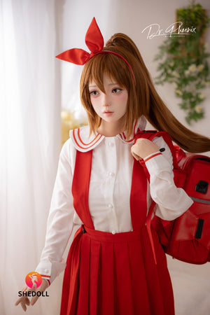 Lemon sexpuppe (SHEDOLL 148 cm d-cup #SH182 Silikon)