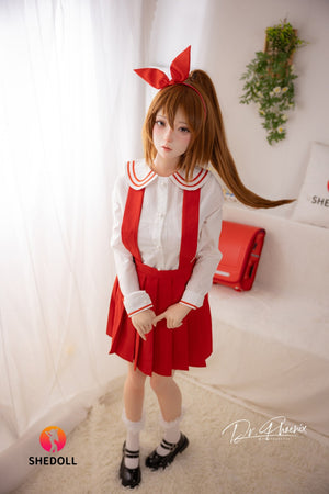 Lemon sexpuppe (SHEDOLL 148 cm d-cup #SH182 Silikon)