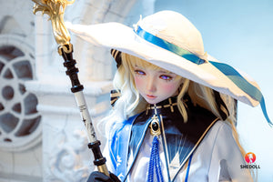 Phoebe sexpuppe (SHEDOLL 152 cm a-cup #SH189 2.0 TPE+Silikon)