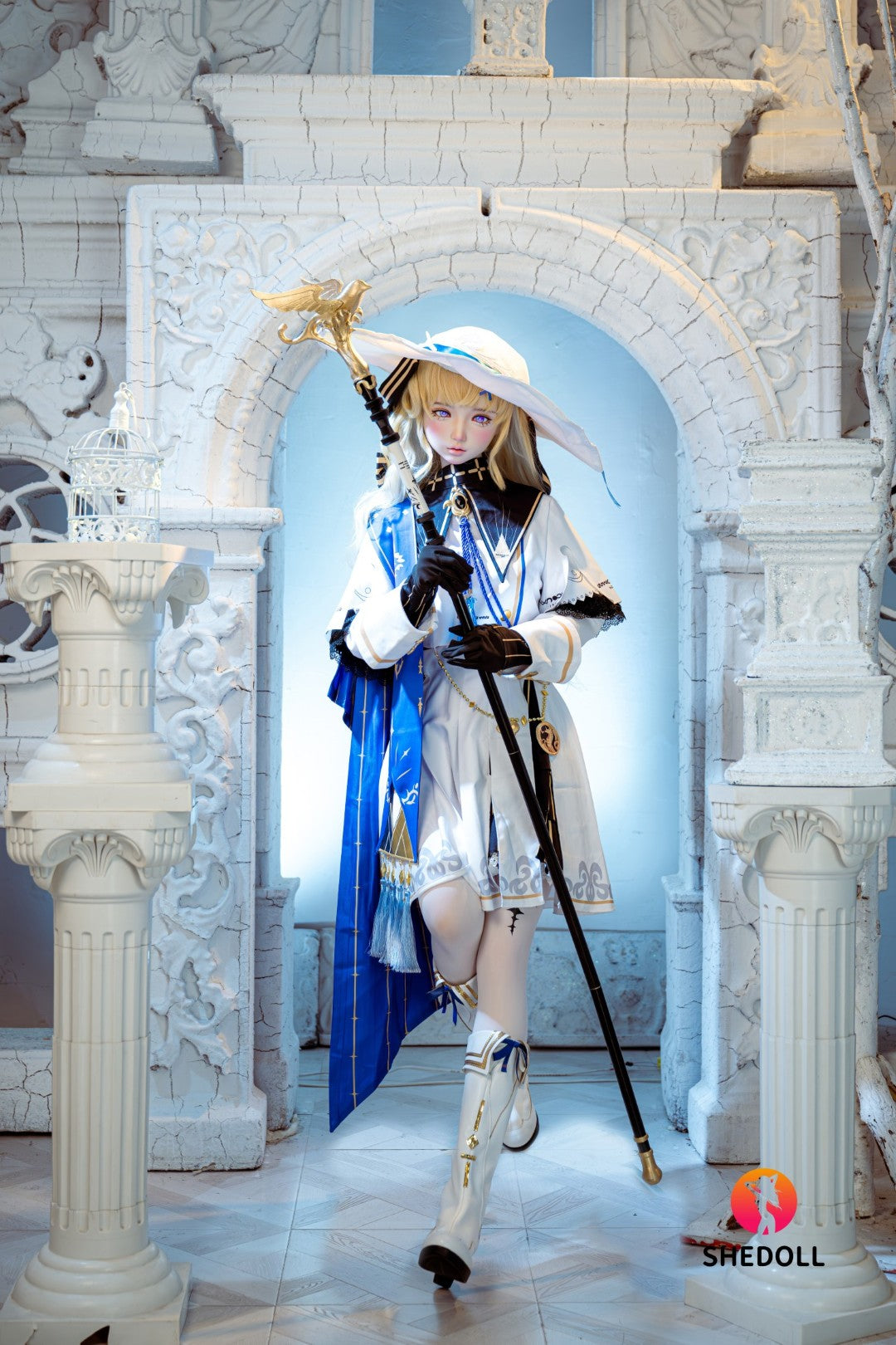 Phoebe Sex doll (SHEDOLL 152cm A-cup #SH189 2.0 TPE+silicone)