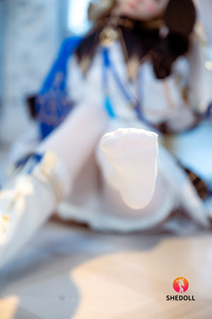 Phoebe sexpuppe (SHEDOLL 152 cm a-cup #SH189 2.0 TPE+Silikon)