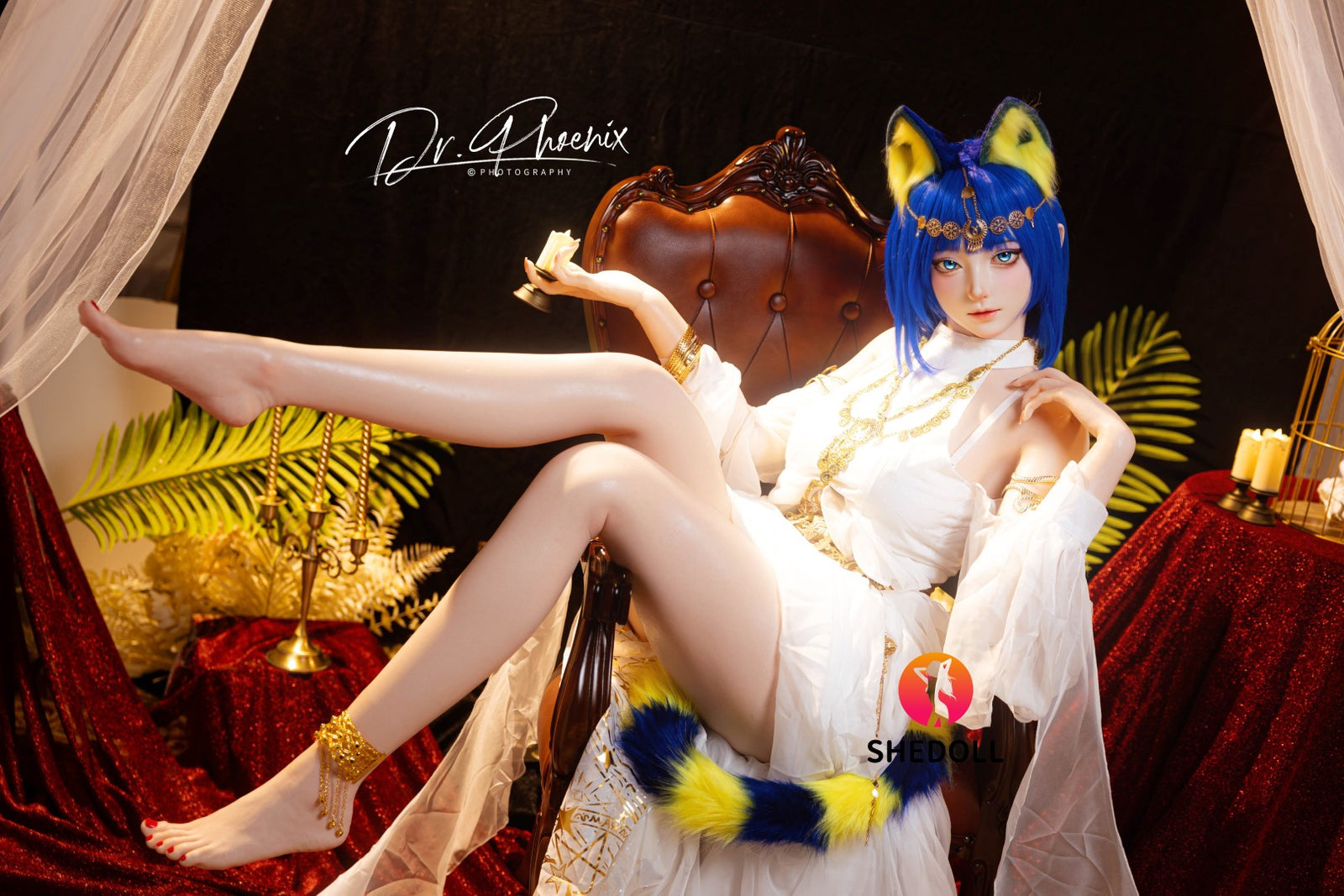 Ankha sexpuppe (SHEDOLL 168cm D-cup #SH192 2.0 Silikon)
