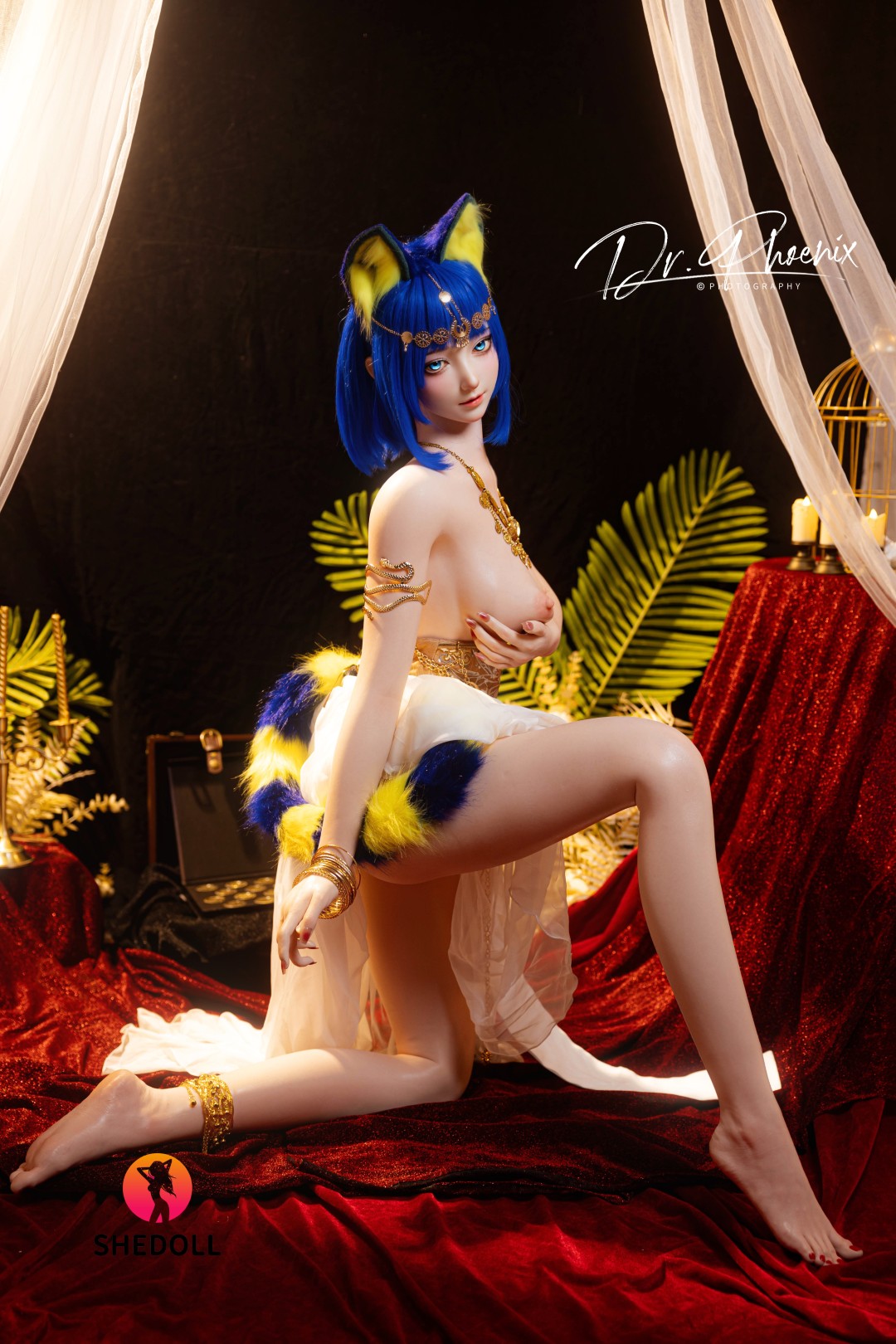 Ankha sexpuppe (SHEDOLL 168cm D-cup #SH192 2.0 Silikon)