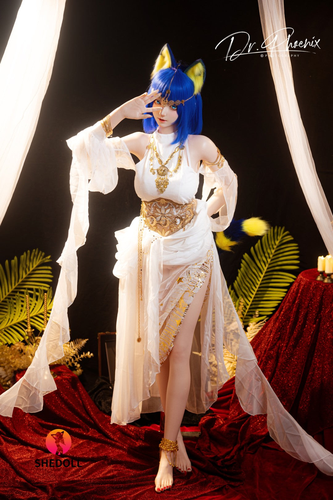 Ankha sexpuppe (SHEDOLL 168cm D-cup #SH192 2.0 Silikon)