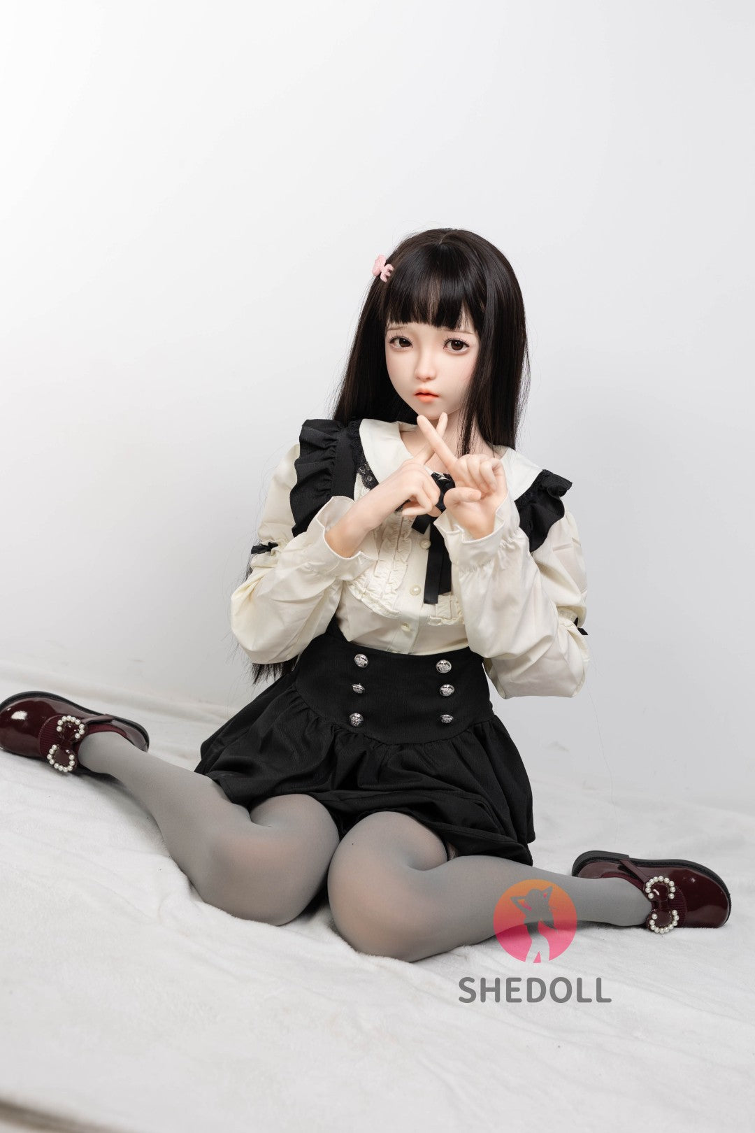 Süßigkeiten sexpuppe (SHEDOLL 152cm A-cup #SH195 2.0 Silikon)